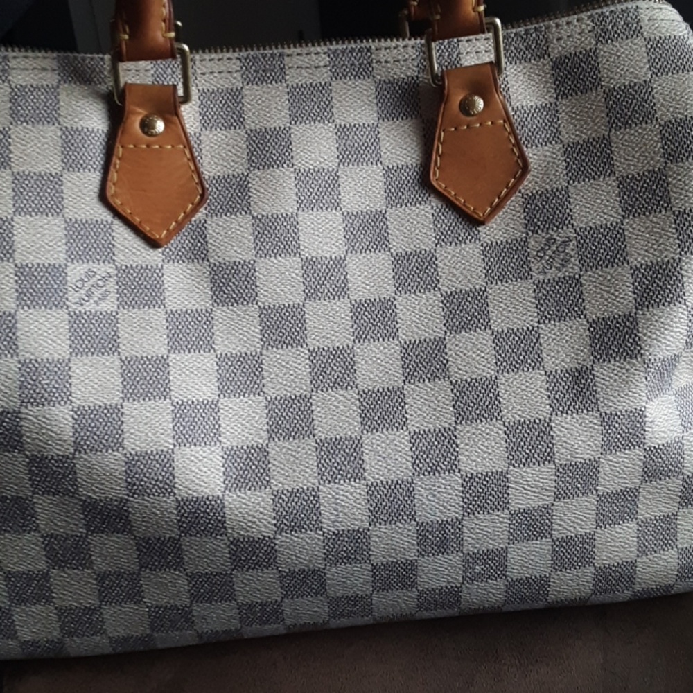 AUTHENTIC LV SPEEDY AZUR 30